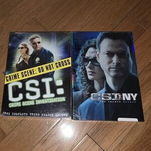 2Sets CSI & CSI NY SEALED CSI: Crime Scene Investigation DVD Set 3RD & 4TH